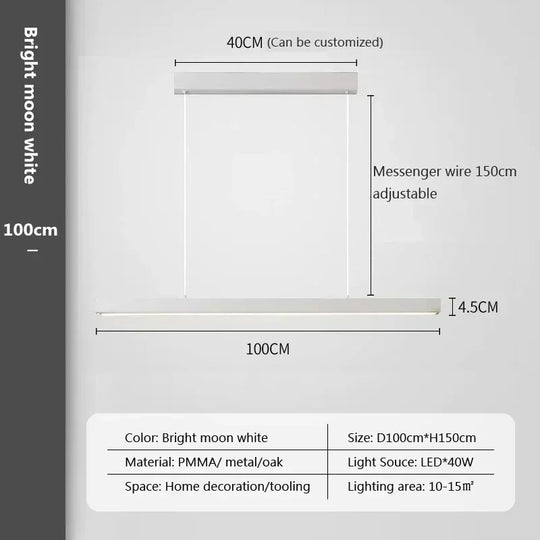 Modern LED Bar Hanging Light