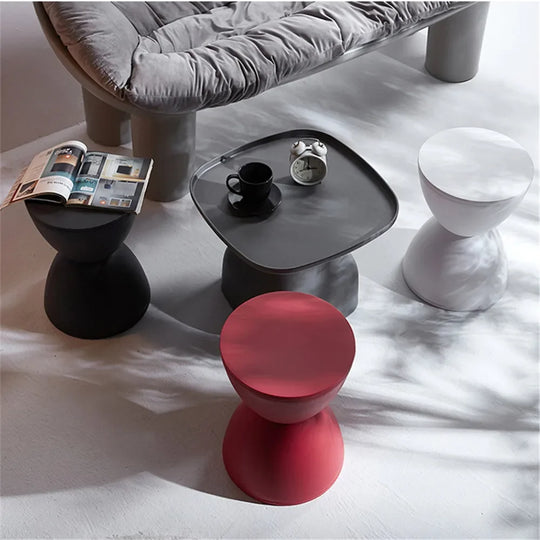 Luxury Modern Casual Hourglass Stool