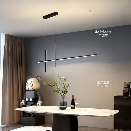 Unique Modern Minimalist LED Chandelier