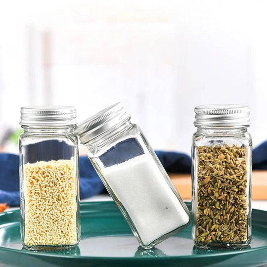 Glass Spice Jars