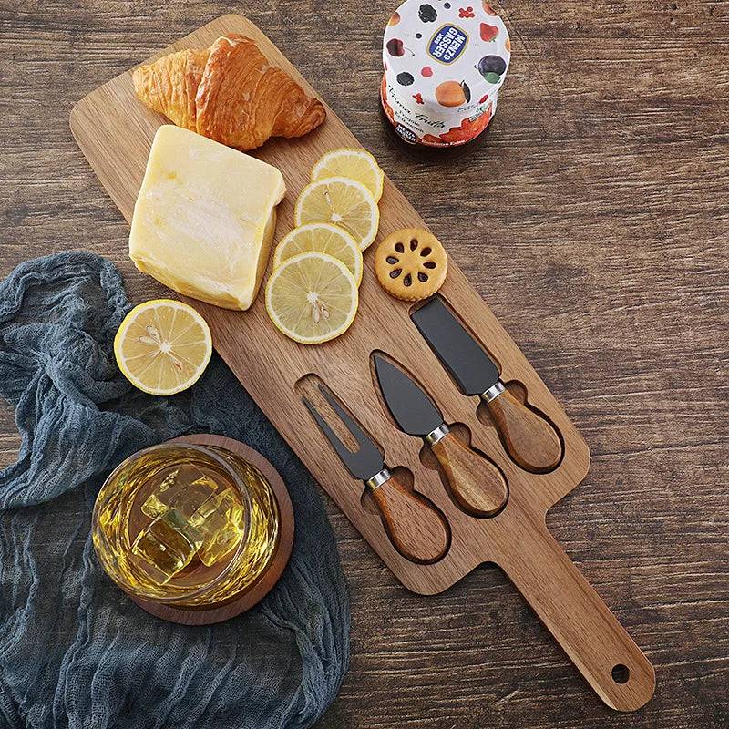 Acacia Cheese Board Set