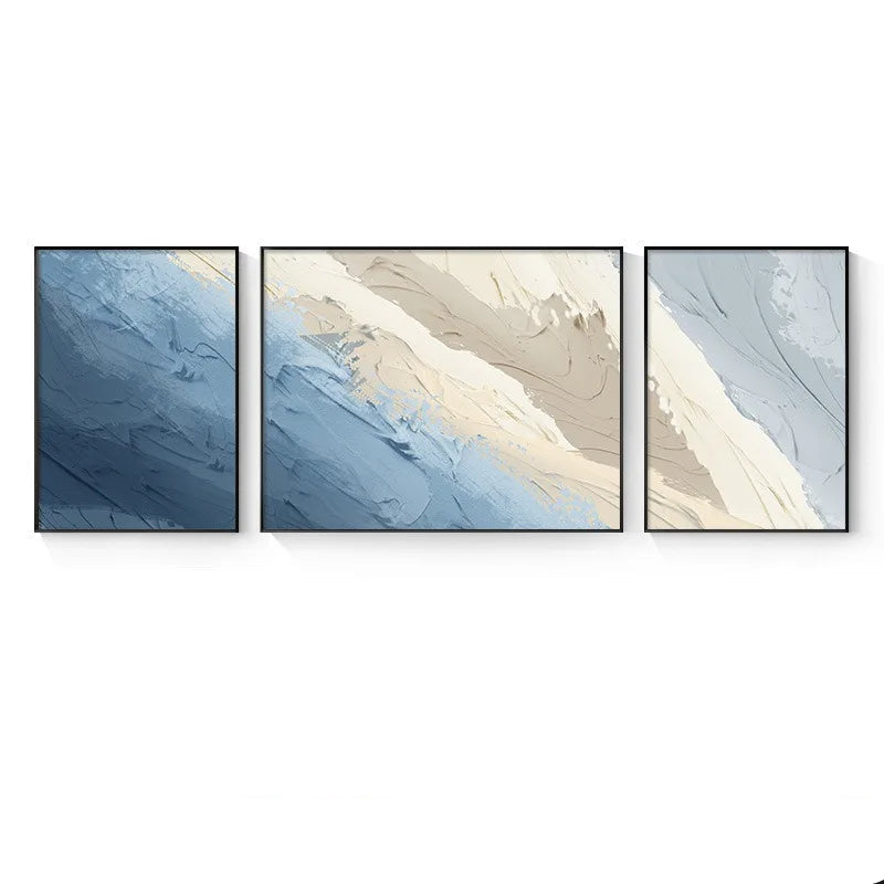 Modern Abstract Canvas Wall Art 3-Piece