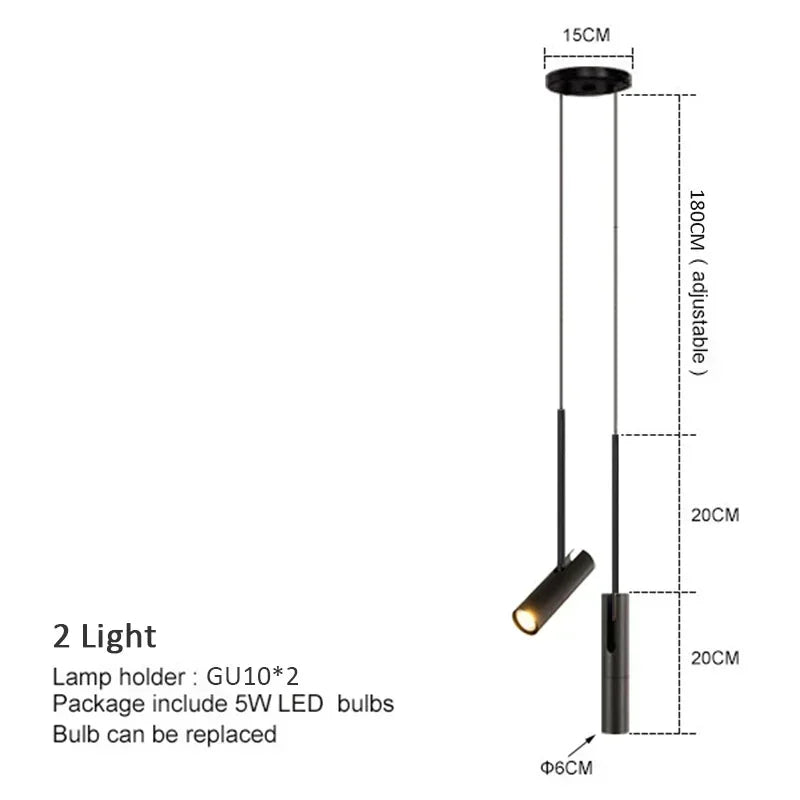 Minimalist LED Pendant Light