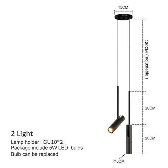 Minimalist LED Pendant Light