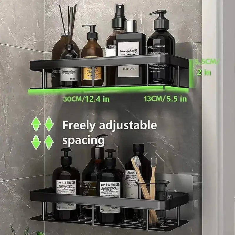 Modern Aluminium Bathroom Shelf