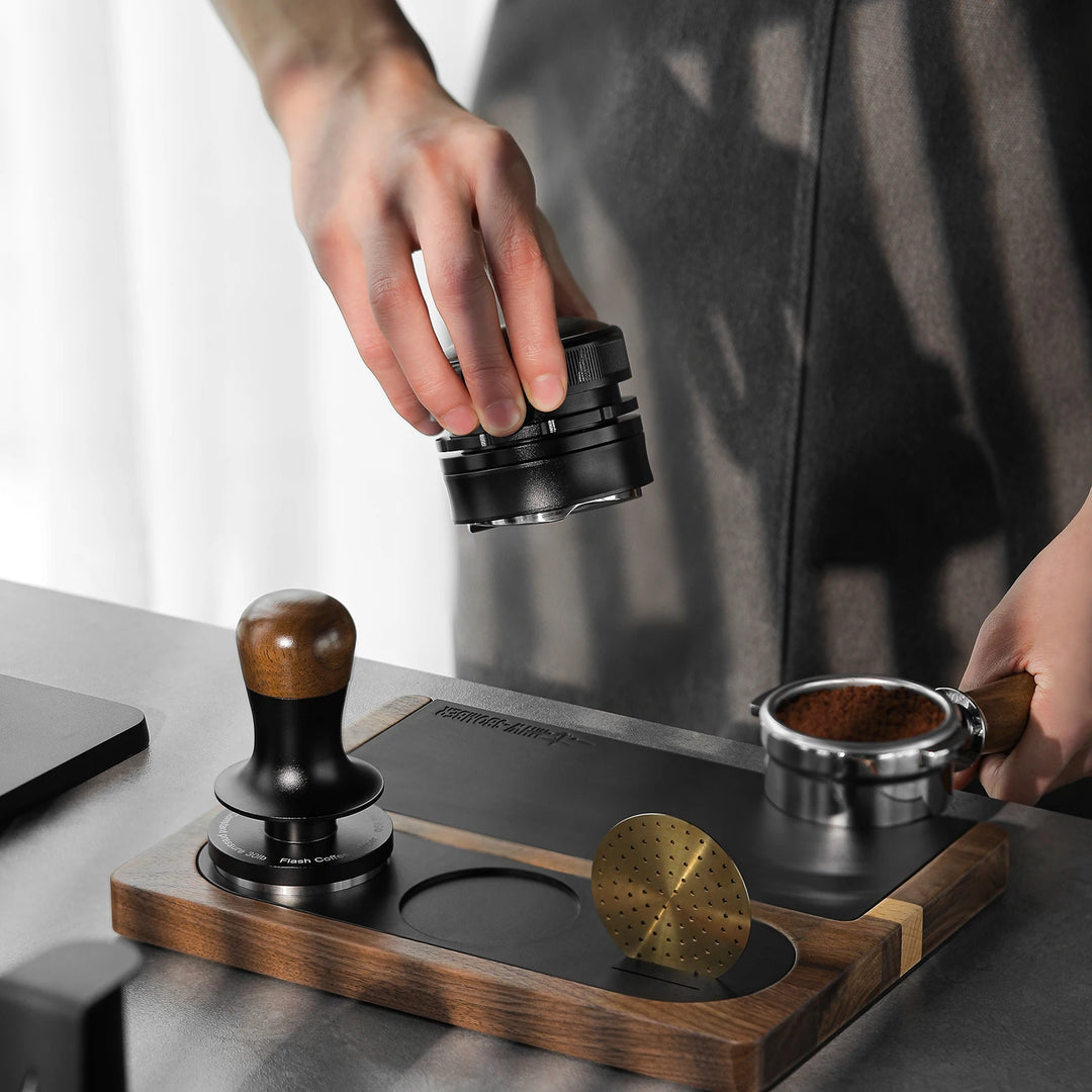 Luxury Universal Espresso Tamping Station