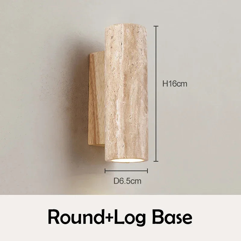 Designer Limestone Wall Light