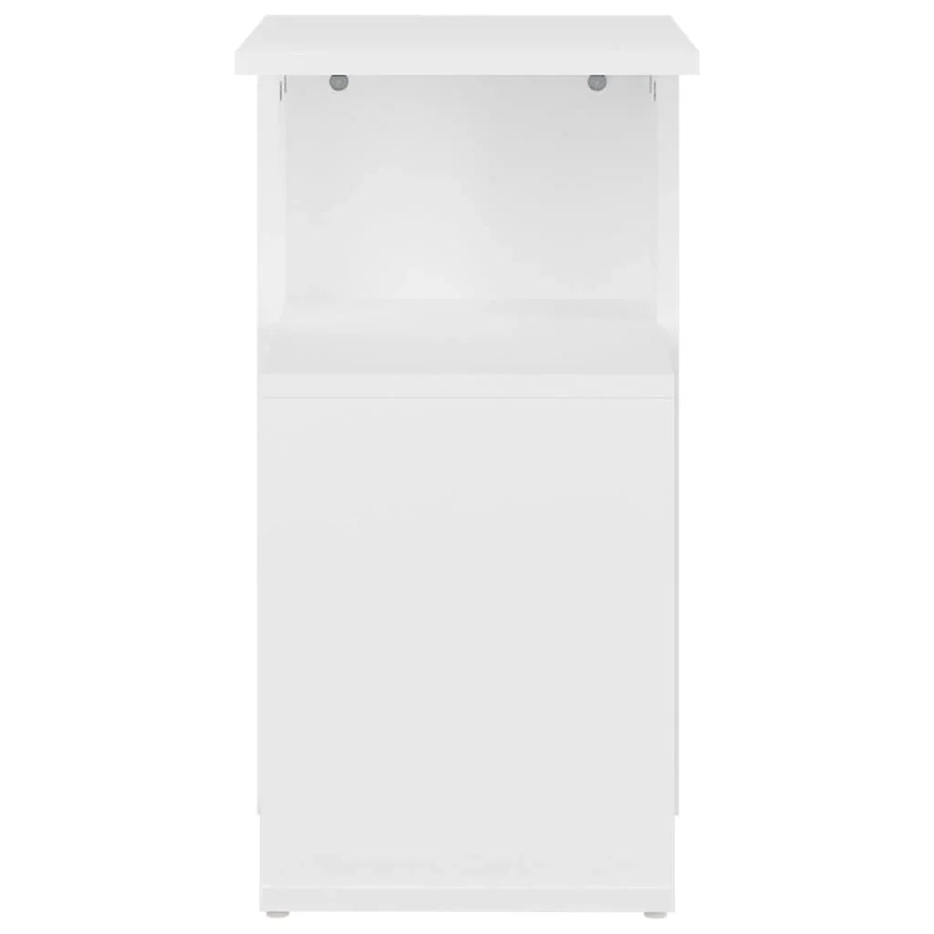 Nordic White Modern Side Table