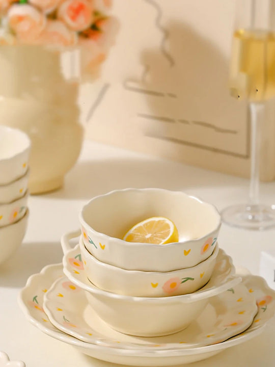 Floral Ceramic Tableware