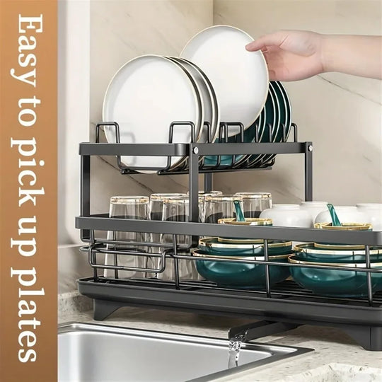 Sleek Steel Drying Rack