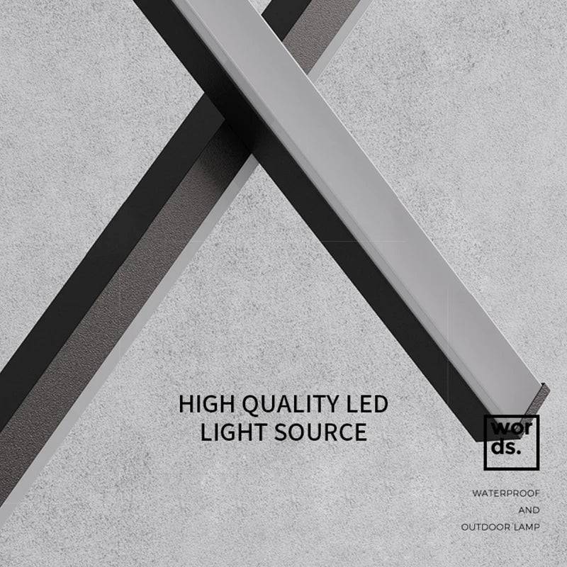 Unique Modern Minimalist LED Chandelier