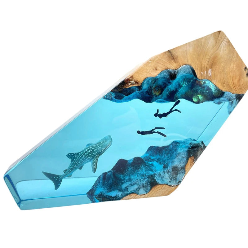 Aquatic Resin Table Light