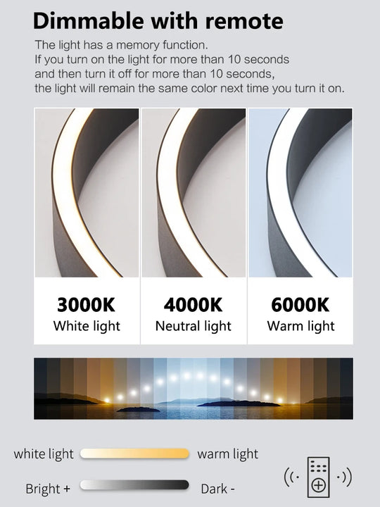 Modern Ring Ceiling lights