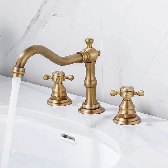 Luxury Hot Cold Mixer Brass Faucet