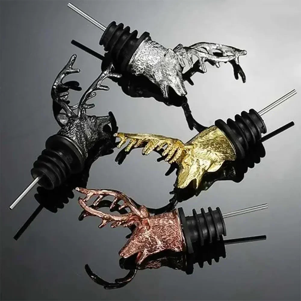 Elk Head Wine Pourer