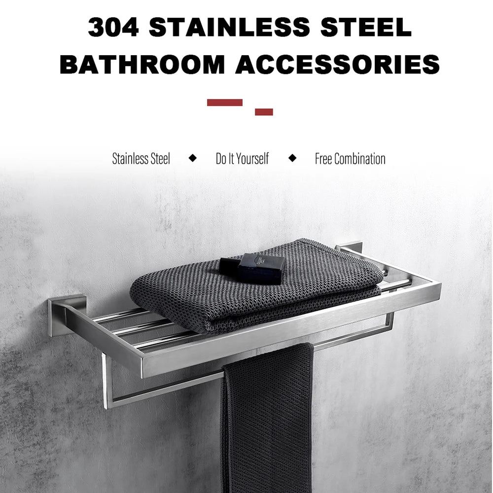 Luxury Stainless Steel Modern Bathroom Accessories