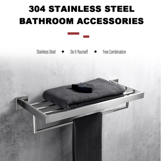 Luxury Stainless Steel Modern Bathroom Accessories